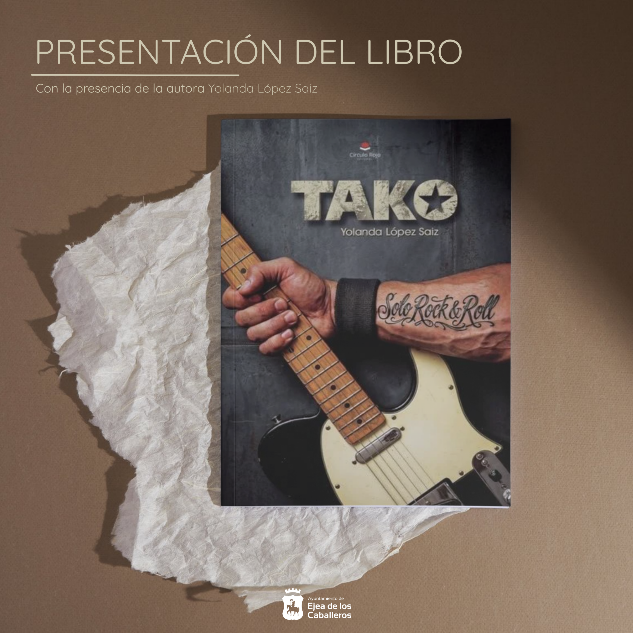 En este momento estás viendo Presentación del libro “TAKO. Sólo Rock & Roll” de Yolanda López Saiz: Un repaso a la historia y al legado de la banda en su 40 aniversario